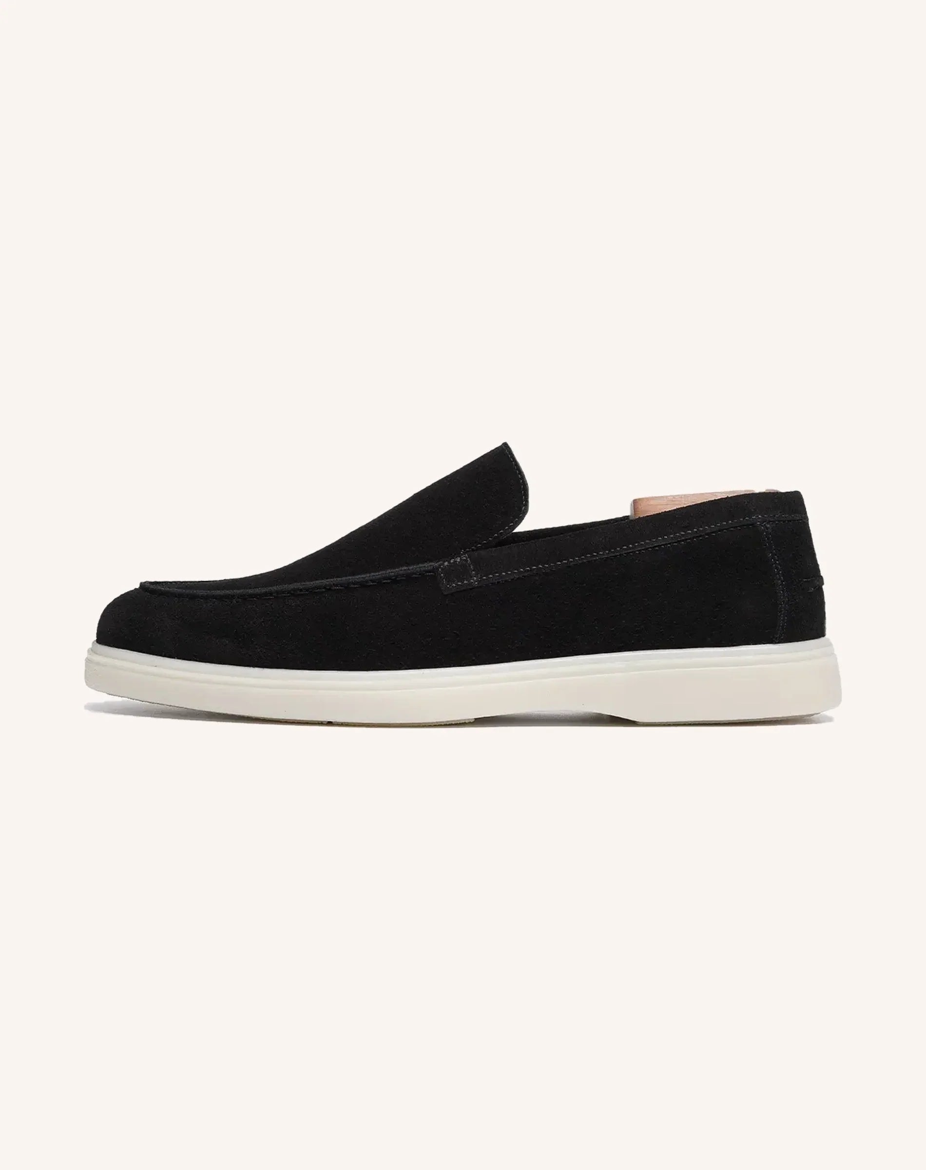 Men Suede Slip On Loafers